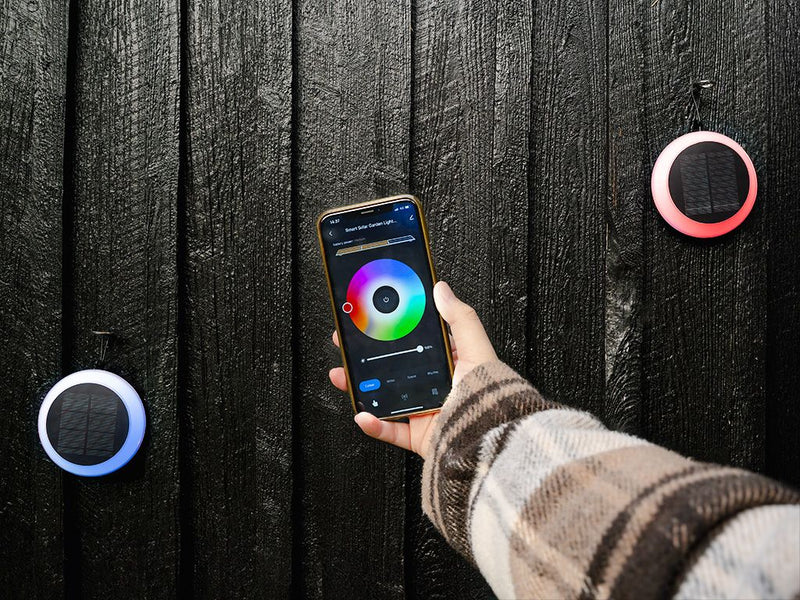 NEXSMART™ SMART OUTDOOR SOLAR LAMP