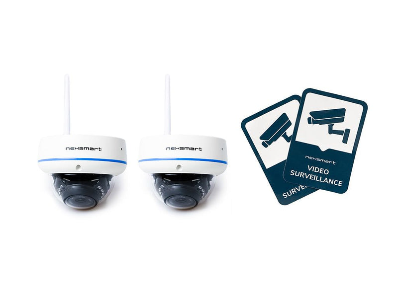 NEXSMART™ VIEW SURVEILLANCE CAMERA - 2 PACK+STICKER